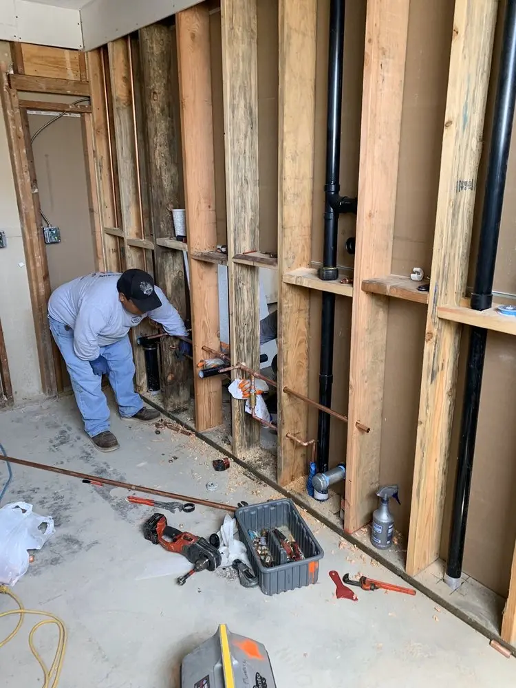 Commercial rough-in plumbing for Gas Line Repair in Bexton